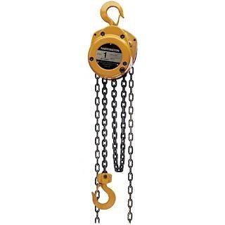 Harrington Hoist 1 Ton Chain Hoist W/10 Lift/8.5 Hand Chain Frees 