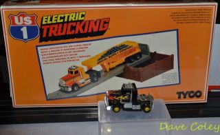   Electric Trucking Gravel Unloading Site with trailer sealed + Truck