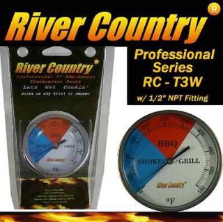 RCT3W BBQ CHARCOAL GAS ELECTRIC GRILL SMOKER PIT THERMOMETER 