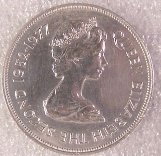 1977 Jersey Commemorative Coin Queen Elizabeth