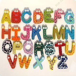   Magnet 26 Letter Alphabet Number Educational Toy Baby 3 Style JZ9M