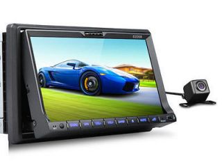  LCD 2Din Car USB iPod DVD Stereo Raido Player+Reverse Back up Camera