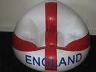 ENGLAND INFLATABLE CHAIR BLOW UP ADULT SIZE ST.GEORGES 2 CAN HOLDERS