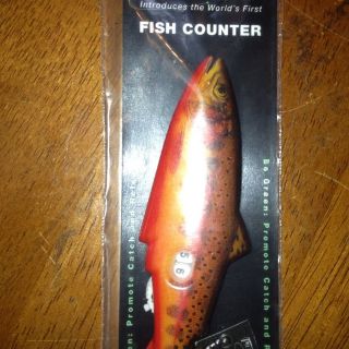 Fly Fishing Gear Accessories Trout Fish Counter Golden Trout