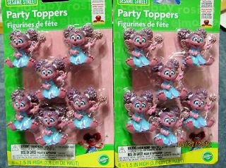 Newly listed New 123 Sesame Street Abby Cadabby 12 Cake Toppers