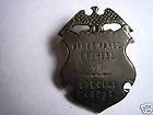 Old Wells Fargo and Company Express Guard Brass Badge