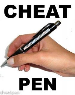 CHEAT PEN FOR EXAMS . CHEATING NOTE PEN 