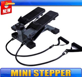   Mini Hydraulic Stepper Pull Rope Office Home Exercises Fitness