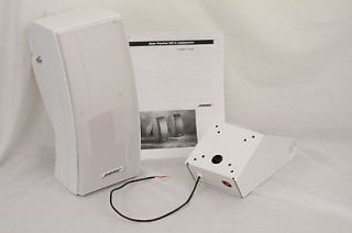 1x Bose Panaray 302 A Outdoor Environmental Speaker With Mounts White 
