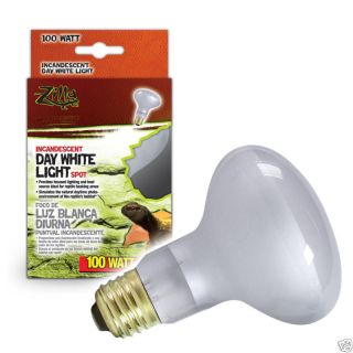 Zilla Reptile Day Light White Heat Spot Lamp Bulb 100 watt