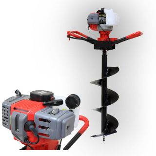 2HP 52cc Gas Post Earth Hole Digger w/ 250mm Auger Bit