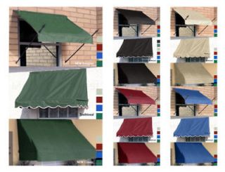 Window Awning or Door Canopy   Fabric Awnings   3 Sizes