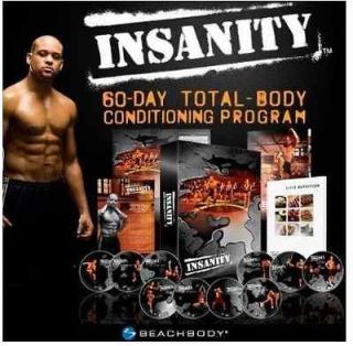  listed New & Sealed full Insanity Workout 13 DVDs Set Shaun T 60 day