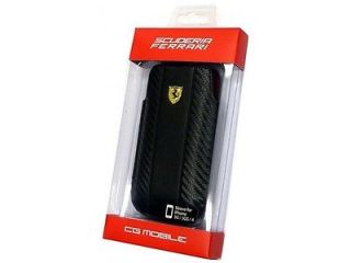 Ferrari Challenge Series Genuine Leather Pouch Case Cover Iphone 4 4S 
