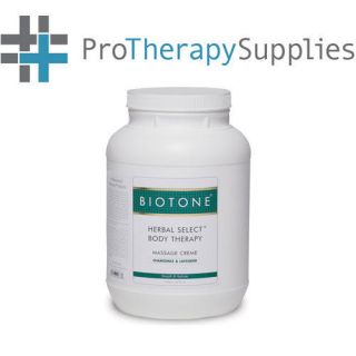 Biotone Herbal Select Body Therapy Massage Creme