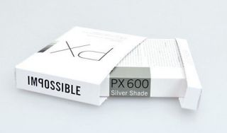 Impossible PX 600 Silver Shade Film   For Polaroid 600 Cameras   8 