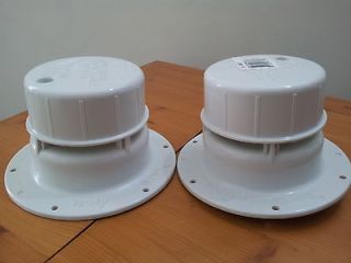 Roof Vent Caps for RV, Motorhome or Trailer 2 pcs. plus Putty Tape