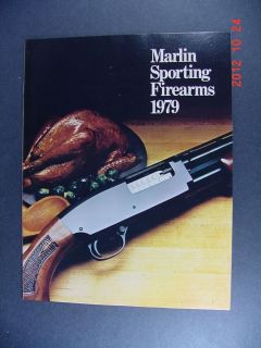 1979 Marlin Arms Firearms Gun Catalog