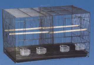   Breeding Bird Cage w/Divider Parakeet Canary Finch small bird #2464