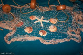 Fishing Net Sea Shells Starfish Wall Hanging Decor Gifts