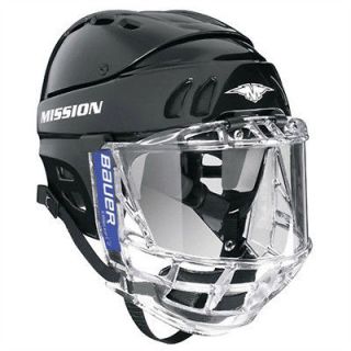 New Mission 1501 Hockey Helmet w/Concept 2 Face Shield   Sr L