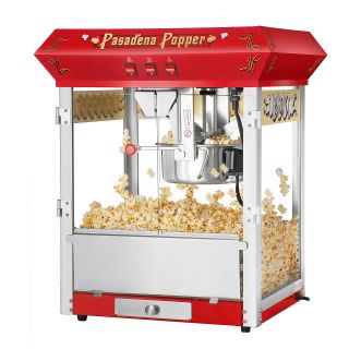 Great Northern Popcorn Red Antique Style Popcorn Popper Machine 8 