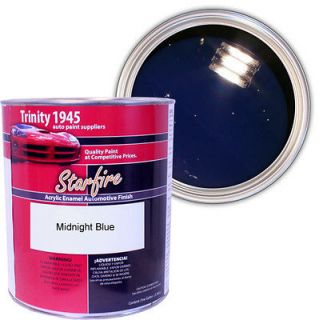 Gallon Midnight Blue Acrylic Enamel Automotive Paint