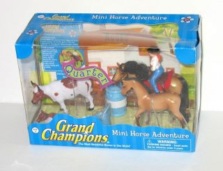 Empire Grand Champions Mini Quarter Horse Adventure Rodeo Set New Age 