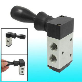 Two Position 3 Way PT1/4 Port Hand Pull Mechanical Valve