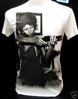 Pulp Fiction Pam Grier Cult Rock T Shirt Uma Thurman M