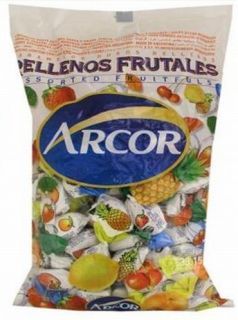 Arcor Assorted Fruit Flavored Kosher Candy Chewy Center