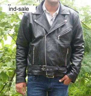 Genuine Leather Custom Tailor Made Jacket Film Ghost Rider