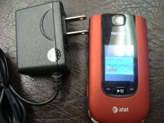   6350 Red Flip phone  Player Bluetooth Video Camera GPS sd Prepaid