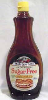 Maple Grove Farms Sugar Free Butter Flavor Syrup 24 oz