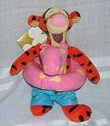 Disney Pool Fun Pink Horse Floaty Tigger Plush Bean Bag   Extremely 
