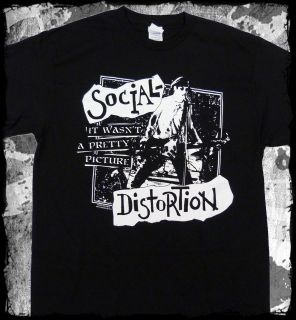 Social Distortion   Pretty Picture t shirt   Official   FAST SHIP