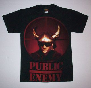 Public Enemy Flava Flav Viking Hat T Shirt Tee Flavor New S