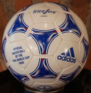 Adidas Soccer Ball Match Football Rare Equipment Tricolore FIFA World 