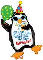   Club Cool Birthday PARTY Animal Party Hat 40 Mylar Foil BALLOON