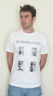 MUMFORD AND SONS T SHIRT SIGH NO MORE SLIMMER FIT, STANDARD AND LADIES 