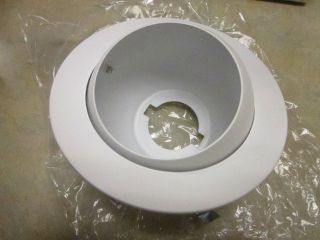   Trim & Eyeball for 4 Recessed Housing Using PAR20/R20 Lamps 19506WH