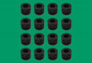 16 Foosball Rubber Bumpers for Tournament Soccer Table