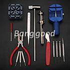 New 16pc Deluxe Watch Opener Tool Kit Set Repair Pin Strap Remover 