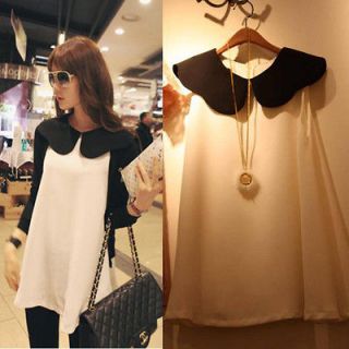 Fashion Korean & Japan lovely girls white sleeveless top T shirt Size 