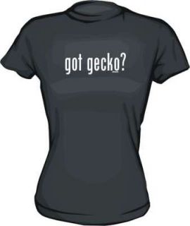 got gecko? WOMENS Shirt PICK Size Small XXL & Color