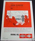   CLIMATED OIL HOME HEATING FURNACE STOVE WINTER DELIVERY CANADA AD