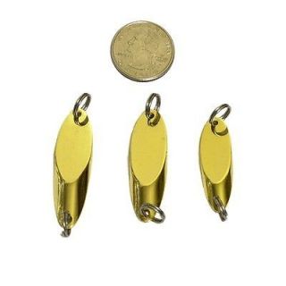   of 20 GOLD 1/2oz. (14gr.) KastMaster Kast Master Type Jigs with Rings