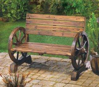   Patio, Porch or Lawn Rustic Summer Bench Furniture Brand New 31 high
