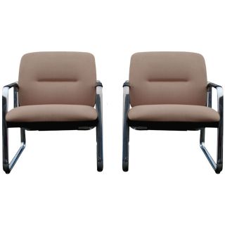 Mid Century Steelcase Lounge Chairs
