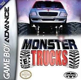 GameBoy Advance 4 Game Lot Ghostbusters Monster Trucks X Men
